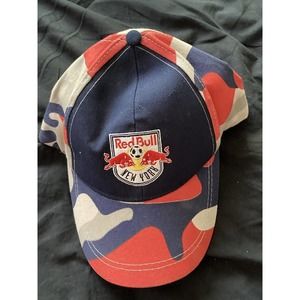 Vintage New York Red Bulls MLS blue Adjustable SnapBack hat